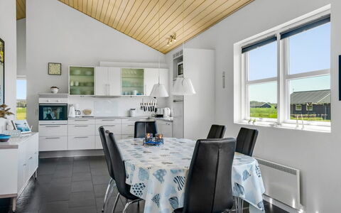 Sinica - 1.4Km from the Sea: Ceiling, Interior Design, Flooring, Floor, Home, Light Fixture, Kitchen & Dining Room Table, Chair, Room, Kitchen