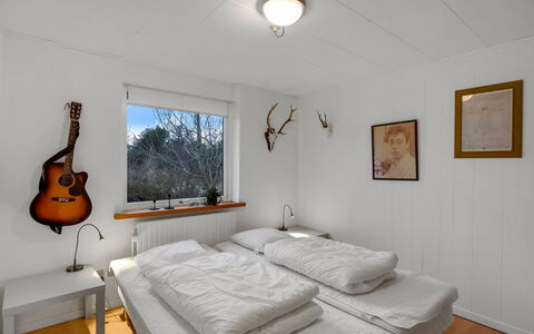 Urho - 500M from the Sea: Bed, Furniture, Interior Design, Bedroom, Wall, Flooring, Floor, Bed Sheet, Ceiling, Bedding