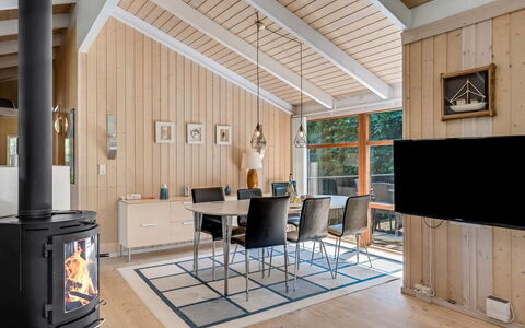 Paulette - 450M from the Sea: Flooring, Wood, Interior Design, Ceiling, Floor, Furniture, Wood Flooring, Room, Living Room, Home