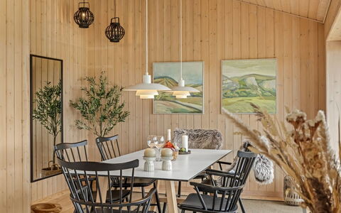 Eelin - 275M from the Sea: Furniture, Wood, Dining Room, Interior Design, Flooring, Kitchen & Dining Room Table, Table, Floor, Chair, Ceiling