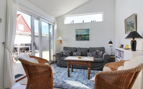 Arnke - 125M from the Sea: House, Home, Roof, Cottage, Shrub, Siding, Door, Garden, Farmhouse