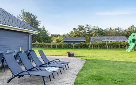 Berenika - 500M from the Sea: Blue, Shade, Garden, Lawn, Outdoor Furniture, Landscaping, Estate, Yard, Backyard, Artificial Turf