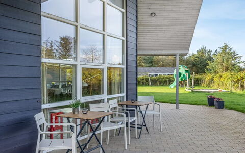 Berenika - 500M from the Sea: Furniture, Chair, Shade, Kitchen & Dining Room Table, Outdoor Furniture, Ceiling, Garden, Outdoor Table, Lawn, Yard