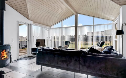 Meino - 1.4Km from the Sea: Ceiling, Home, Interior Design, Furniture, Floor, Living Room, Couch, Cottage, Chair