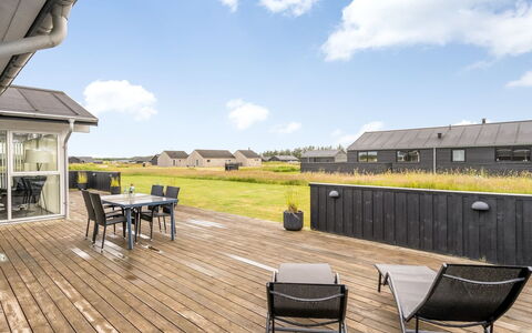 Meino - 1.4Km from the Sea: Sky, Architecture, Roof, Home, Estate, Plank, Siding, Hardwood, Shade, Deck