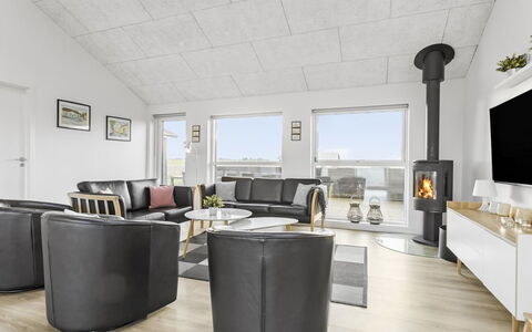 Kirsi - 1.6Km from the Sea: Furniture, Interior Design, Flooring, Floor, Wood, Ceiling, Couch, Living Room, Lighting, Room