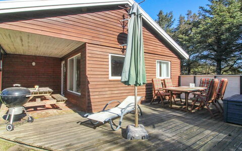 Lis - 300M from the Sea: Wood, Cottage, Home, Hardwood, Plank, Siding, Wood Stain, Deck, Porch, Outdoor Furniture