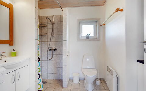 Karlsson - 500M from the Sea: Plumbing Fixture, Flooring, Bathroom, Wall, Bathroom Sink, Floor, Sink, Interior Design, Wood, Toilet Seat
