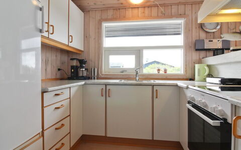 Kaija - 300M from the Sea: Kitchen, Kitchen Appliance, Interior Design, Countertop, Wood, Flooring, Ceiling, Cabinetry, Major Appliance, Floor