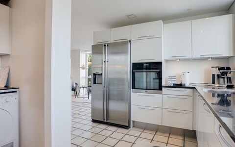 Thythulf - 550M from the Sea: Kitchen Appliance, Kitchen, Flooring, Major Appliance, Countertop, Interior Design, Floor, Cabinetry, Home Appliance, Ceiling
