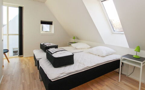 Halldis - 600M from the Sea: Furniture, Interior Design, Bed, Floor, Flooring, Bedroom, Wood, Bedding, Room, Bed Sheet
