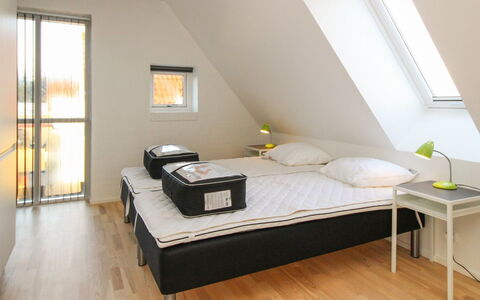 Halldis - 600M from the Sea: Bed, Furniture, Interior Design, Bedroom, Floor, Flooring, Wood, Bedding, Bed Sheet, Room