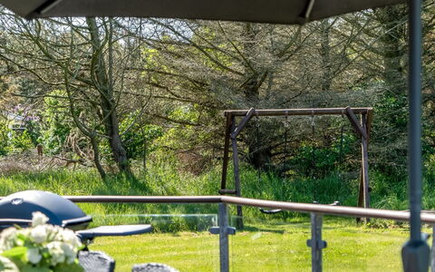 Brunetta - 800M from the Sea: Furniture, Outdoor Furniture, Shade, Umbrella, Chair, Garden, Outdoor Table, Lawn, Landscaping, Yard