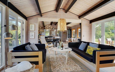 Skogh - 600M from the Sea: House, Home, Door, Roof, Cottage, Estate, Garden, Shade, Siding, Yard