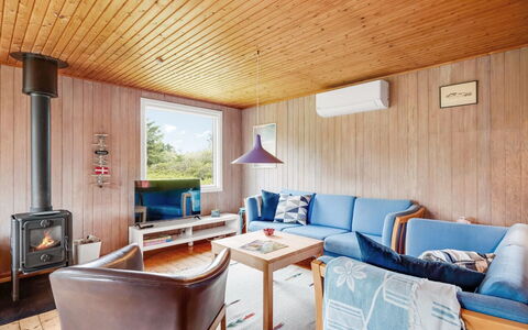 Jule - 600M from the Sea: Furniture, Interior Design, Wood, Flooring, Floor, Ceiling, Room, Living Room, Couch, Hardwood