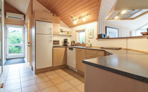 Synnöve - 550M from the Sea: Interior Design, Kitchen, Flooring, Countertop, Wood, Ceiling, Floor, Furniture, Major Appliance, Cabinetry