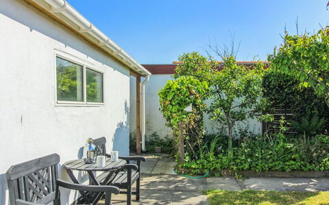Evangelina - 350M from the Sea: Shrub, Garden, Shade, Yard, Landscaping, Backyard, Walkway, Outdoor Furniture, Courtyard, Houseplant