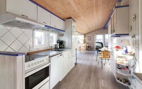 Engelbrecht - 400M from the Sea: Wood, Ceiling, Interior Design, Furniture, Home, Wood Flooring, Hardwood, Chair, Kitchen, Countertop