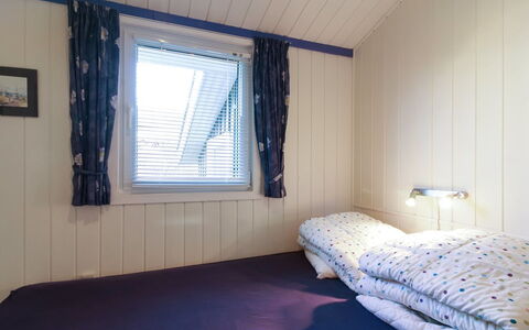 Engelbrecht - 400M from the Sea: Wood, Floor, Flooring, Bedroom, Bed, Curtain, Ceiling, Window Covering, Room, Bedding