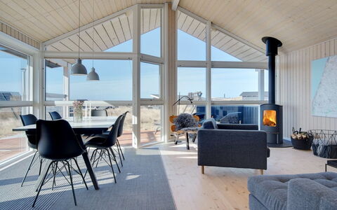 Ulf - 100M from the Sea: Wood, Ceiling, Flooring, Floor, Home, Cottage, Porch, Living Room, Hardwood, Chair