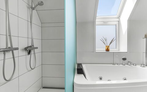 Hilma - 600M from the Sea: House, Home, Door, Roof, Cottage, Estate, Garden, Shade, Siding, Yard