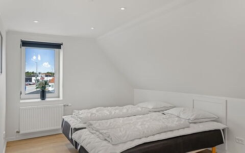 Adelina - 500M from the Sea: Flooring, Wood, Floor, Bedroom, Interior Design, Ceiling, Wood Flooring, Bedding, Bed, Bed Sheet