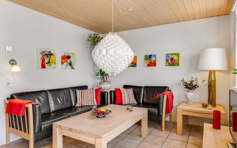 Frænde - 600M from the Sea: Furniture, Interior Design, Couch, Wall, Flooring, Living Room, Wood, Floor, Ceiling, Room