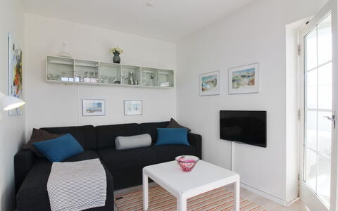 Lenaya - 75M from the Sea: Furniture, Interior Design, Couch, Flooring, Living Room, Floor, Room, Apartment, Home, Lighting