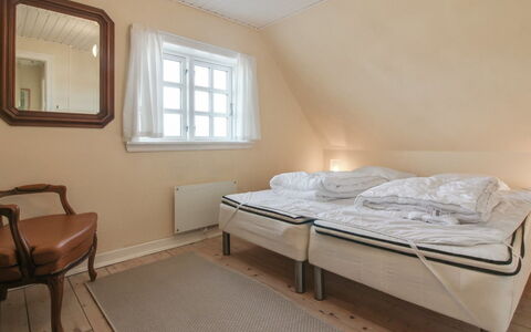 Fania - 200M from the Sea: Wood, Bedroom, Floor, Bed, Flooring, Interior Design, Bed Sheet, Bedding, Ceiling, Bed Frame