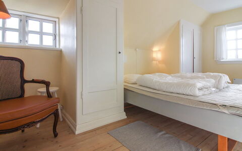 Fania - 200M from the Sea: Bed, Floor, Wall, Flooring, Bedroom, Interior Design, Wood, Ceiling, Furniture, Room