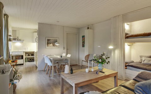 Ingert - 250M from the Sea: Furniture, Interior Design, Flooring, Floor, Couch, Wood, Ceiling, Room, Living Room, Lighting