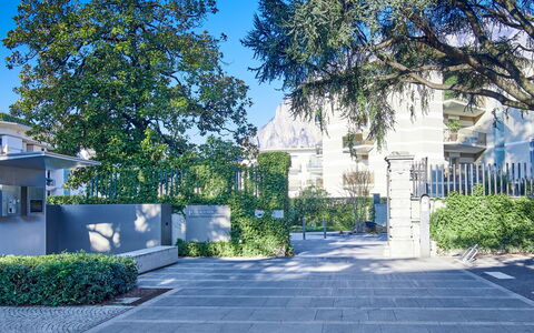 Promessi Sposi: Water, Sky, Cloud, Swimming Pool, Building, Tree, Aqua, Leisure, Resort Town, Plant