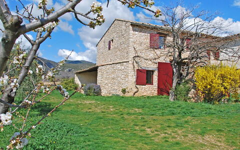 Saint Saturnin D'Apt 105: Cloud, Sky, Plant, Property, Building, Window, Tree, Vegetation, Natural Landscape, House