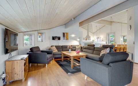 Asdis - 2.8Km from the Sea: Couch, Furniture, Wood, Interior Design, Living Room, Ceiling, Flooring, Floor, Home, Room