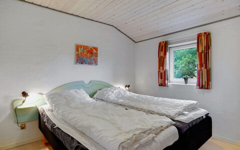 Asdis - 2.8Km from the Sea: Wood, Bedroom, Bed, Home, Bed Sheet, Bedding, Bed Frame, Ceiling, Cottage, Daylighting