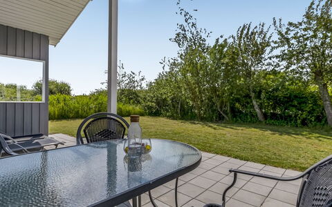 Evalotte - 600M from the Sea: Apartment, Shade, Balcony, Chair, Fence, Outdoor Furniture, Aluminium, Artificial Turf