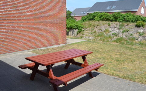 Mahena - 2.3Km from the Sea: Outdoor Bench, Outdoor Furniture, Furniture, Picnic Table, Outdoor Table, Hardwood, Bench, Wood Stain, Plank