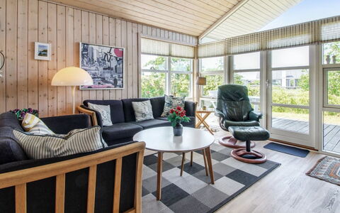 Fides - 600M from the Sea: Interior Design, Furniture, Wood, Flooring, Ceiling, Floor, Home, Living Room, Couch, Door