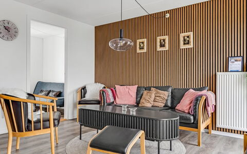 Sighwald - 2.3Km from the Sea: Furniture, Interior Design, Wall, Flooring, Wood, Floor, Lighting, Home, Room, Living Room
