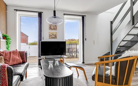 Sighwald - 2.3Km from the Sea: Furniture, Interior Design, Flooring, Floor, Wood, Ceiling, Living Room, Wood Flooring, Couch, Lighting