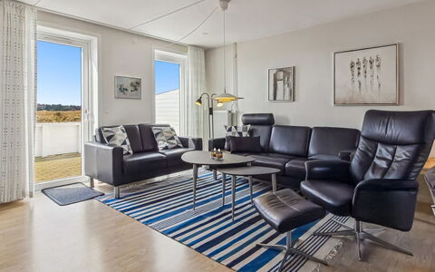 Nayana - 2.3Km from the Sea: Furniture, Flooring, Floor, Interior Design, Couch, Living Room, Apartment, Home, Chair, Wood Flooring