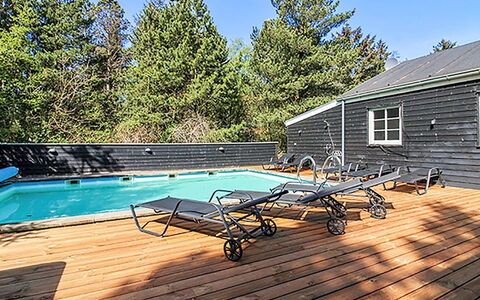Svanborg - 3.7Km from the Sea: Roof, House, Land Lot, Home, Cottage, Estate, Garden Buildings, Shade, Log Cabin, Landscaping