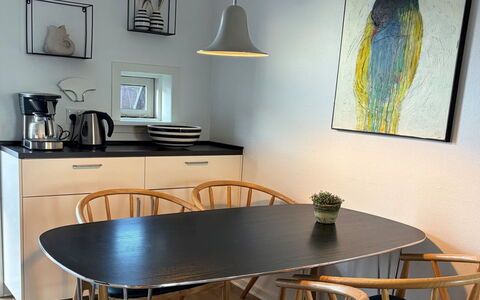 Adils - 2.5Km from the Sea: Furniture, Interior Design, Flooring, Wood, Dining Room, Floor, Kitchen & Dining Room Table, Table, Lighting, Chair