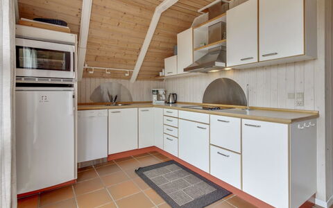 Dida - 3.1Km from the Sea: Kitchen, Flooring, Interior Design, Floor, Wood, Countertop, Ceiling, Sink, Plumbing Fixture, Cabinetry