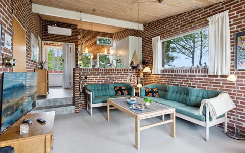 Sedine - 3.9Km from the Sea: Furniture, Interior Design, Couch, Wood, Living Room, Flooring, Ceiling, Floor, Brick, Chair