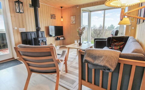 Zekine - 2.5Km from the Sea: Furniture, Interior Design, Wood, Flooring, Floor, Ceiling, Chair, Room, Lighting, Living Room
