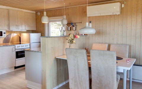 Zekine - 2.5Km from the Sea: Flooring, Furniture, Interior Design, Wood, Floor, Countertop, Ceiling, Room, Kitchen, Cabinetry