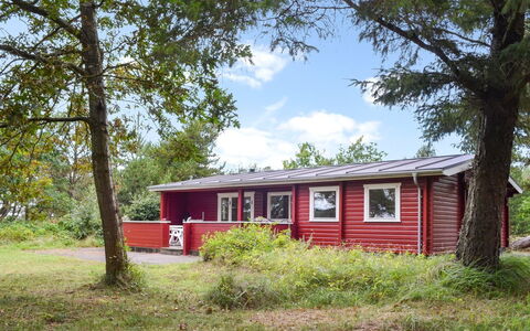 Odsten - 1Km from the Sea: Grass, House, Home, Cottage, Shrub, Roof, Land Lot, Rural Area, Siding