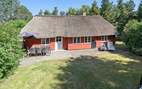 Gudmund - 3.9Km from the Sea: Cottage, Garden, Siding, Garden Buildings, Shade, Yard, Backyard, Lawn, Farmhouse, Landscaping