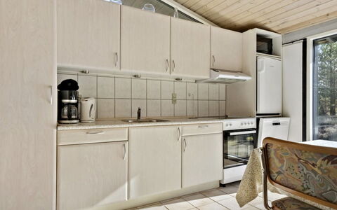 Nila - 750M from the Sea: Wood, Kitchen, Interior Design, Flooring, Floor, Countertop, Furniture, Sink, Major Appliance, Room